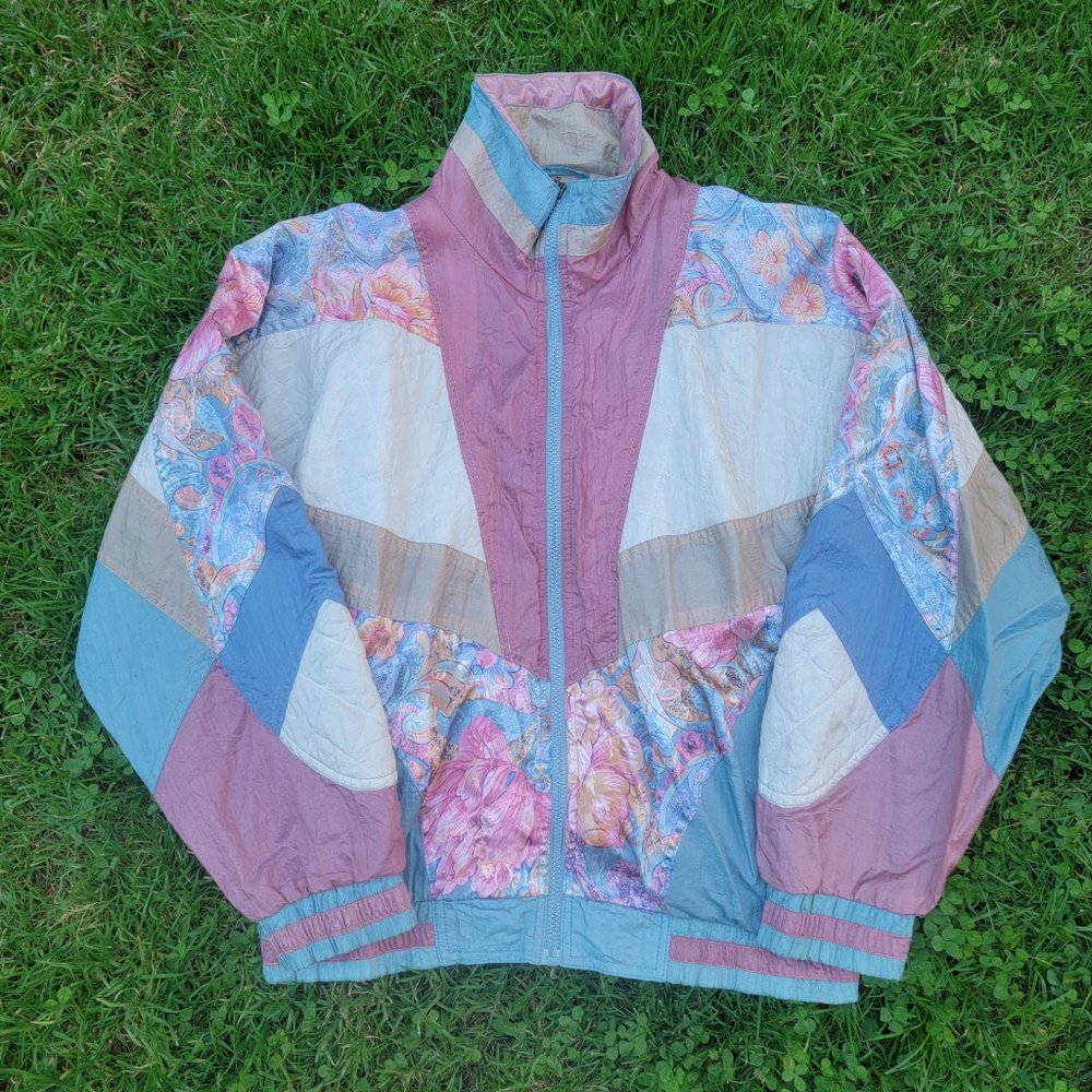 Vintage Active Stuff Windbreaker- Size Small
